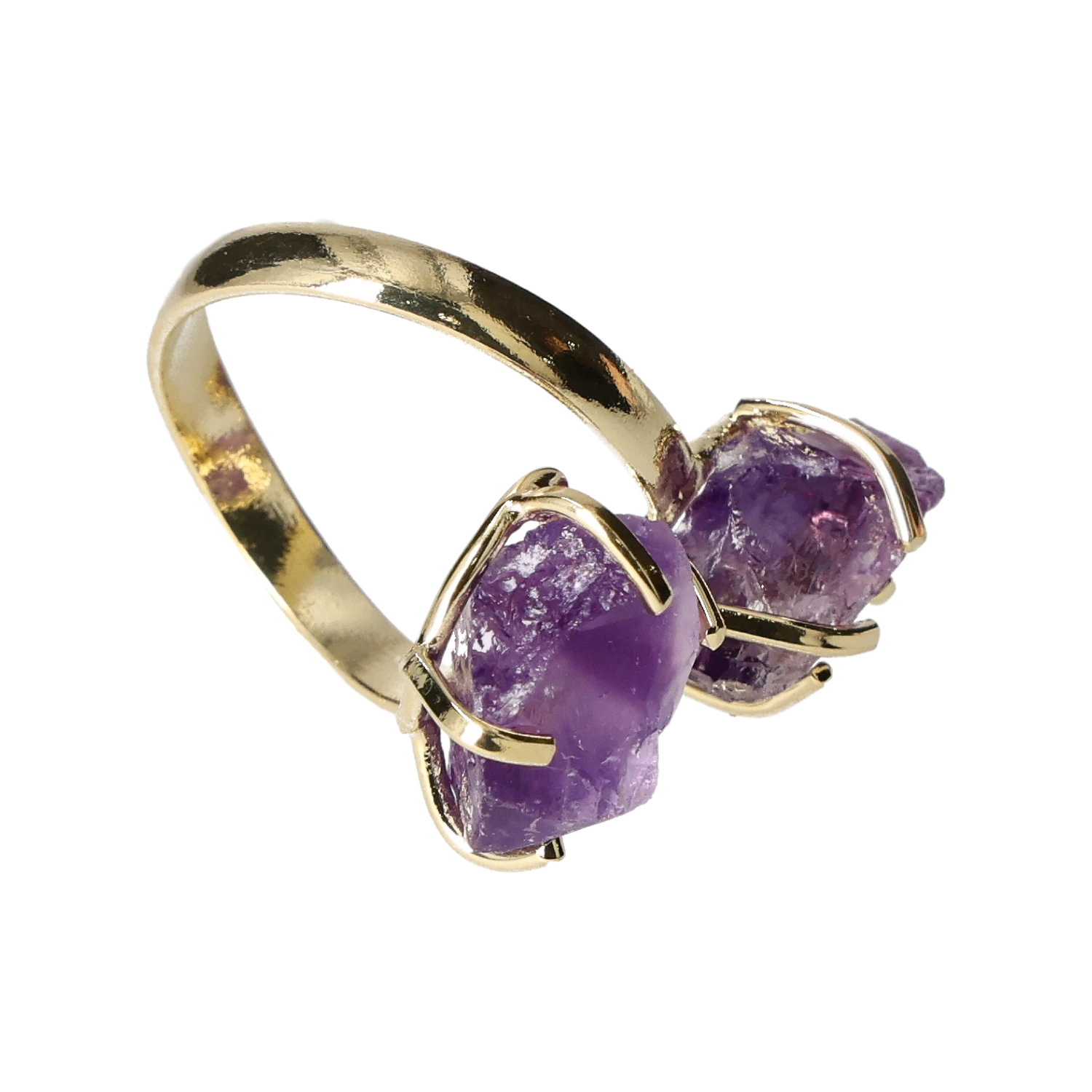 Amethyst Ring  Gold