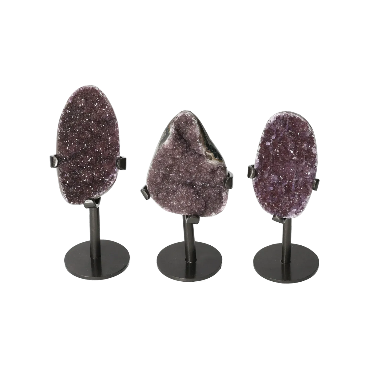 Amethyst Druze On Metal Base M 10000993