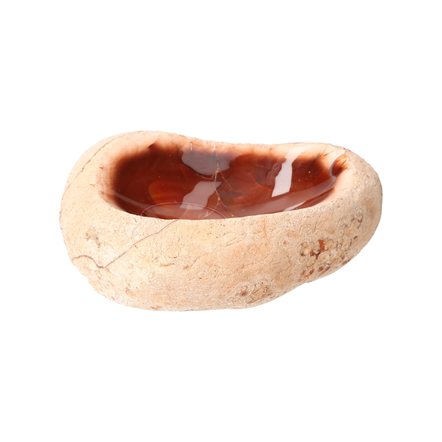 Carnelian Rawstone Bowl 10000013