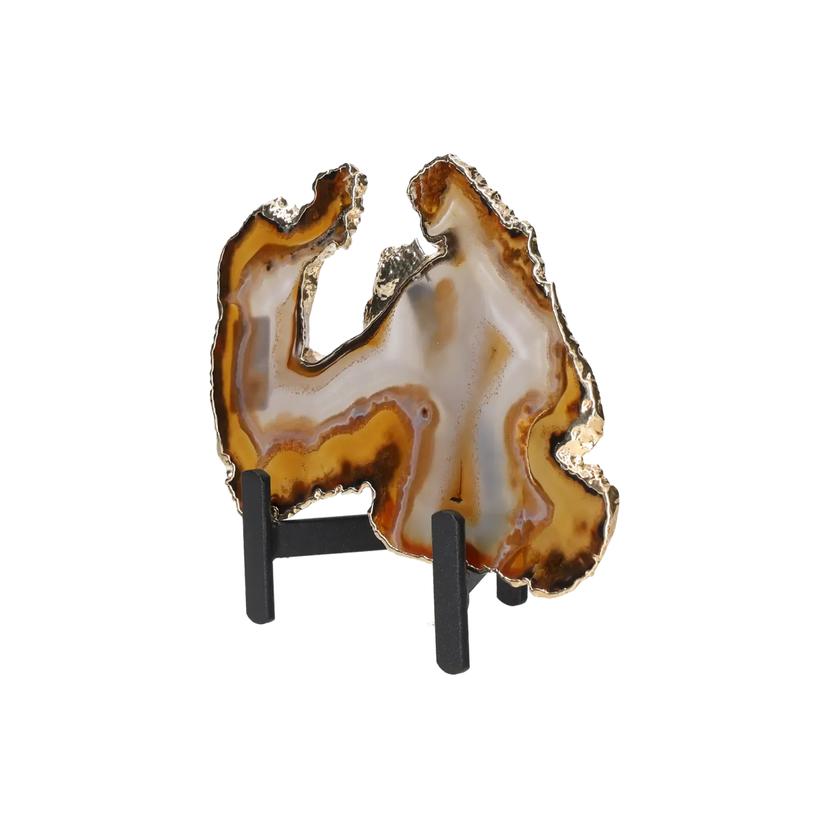 Agate Thin Slabs On Metal Stand 10001021