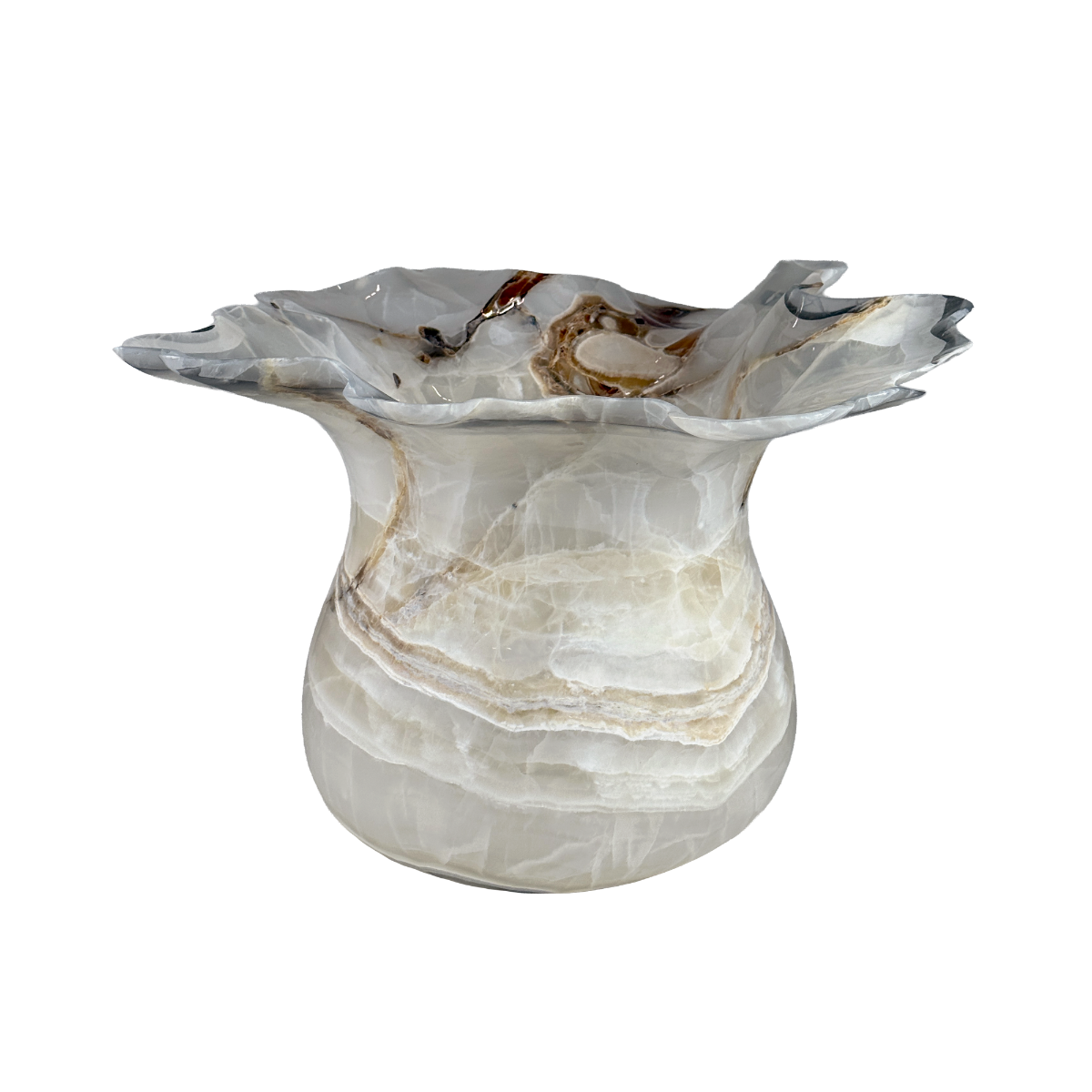 Onyx bowl 560 × 350 × 510 mm