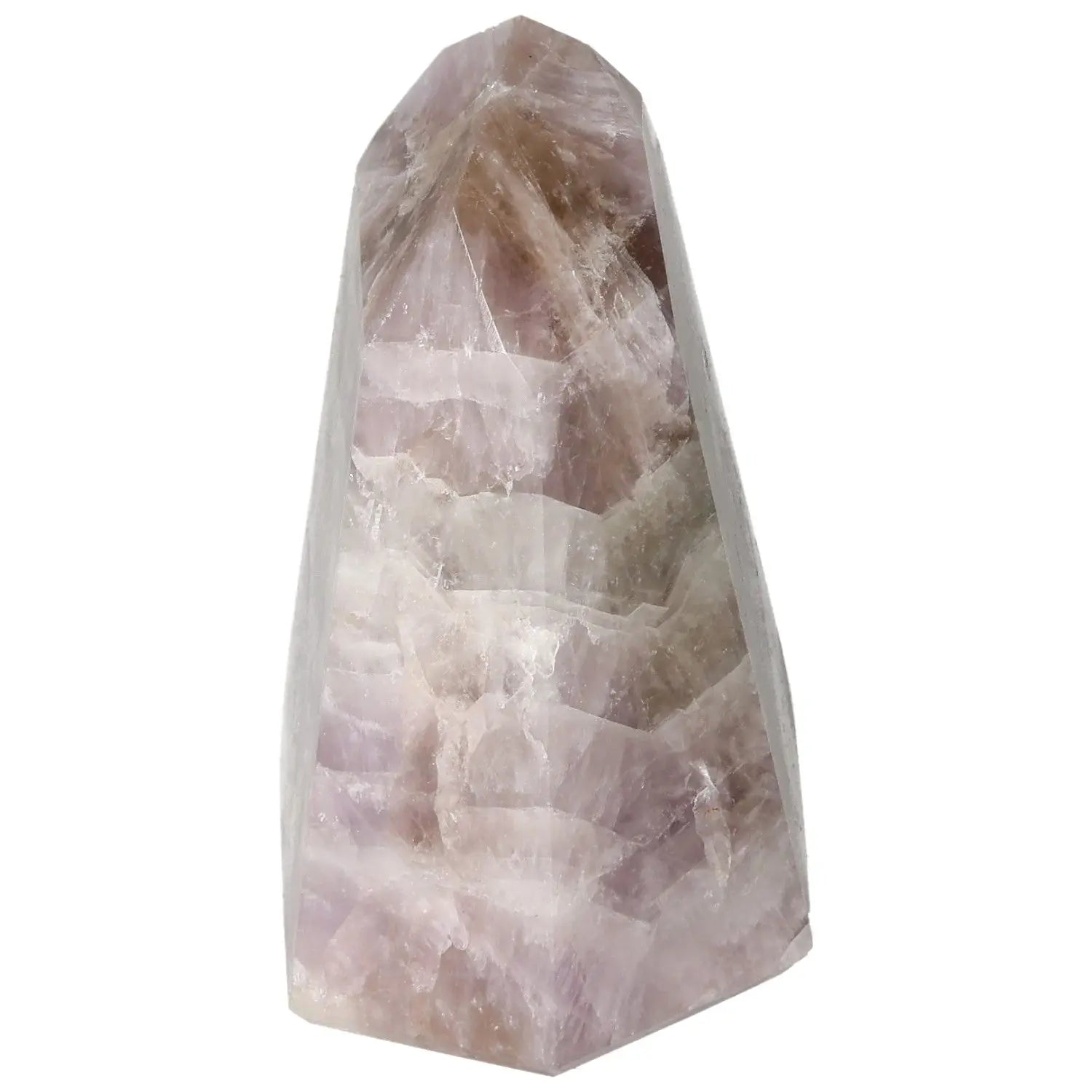 Seven Point Polished Amethyst gemstone by Sylvia Crystals, showcasing luxury and spiritual harmony in a unique design.