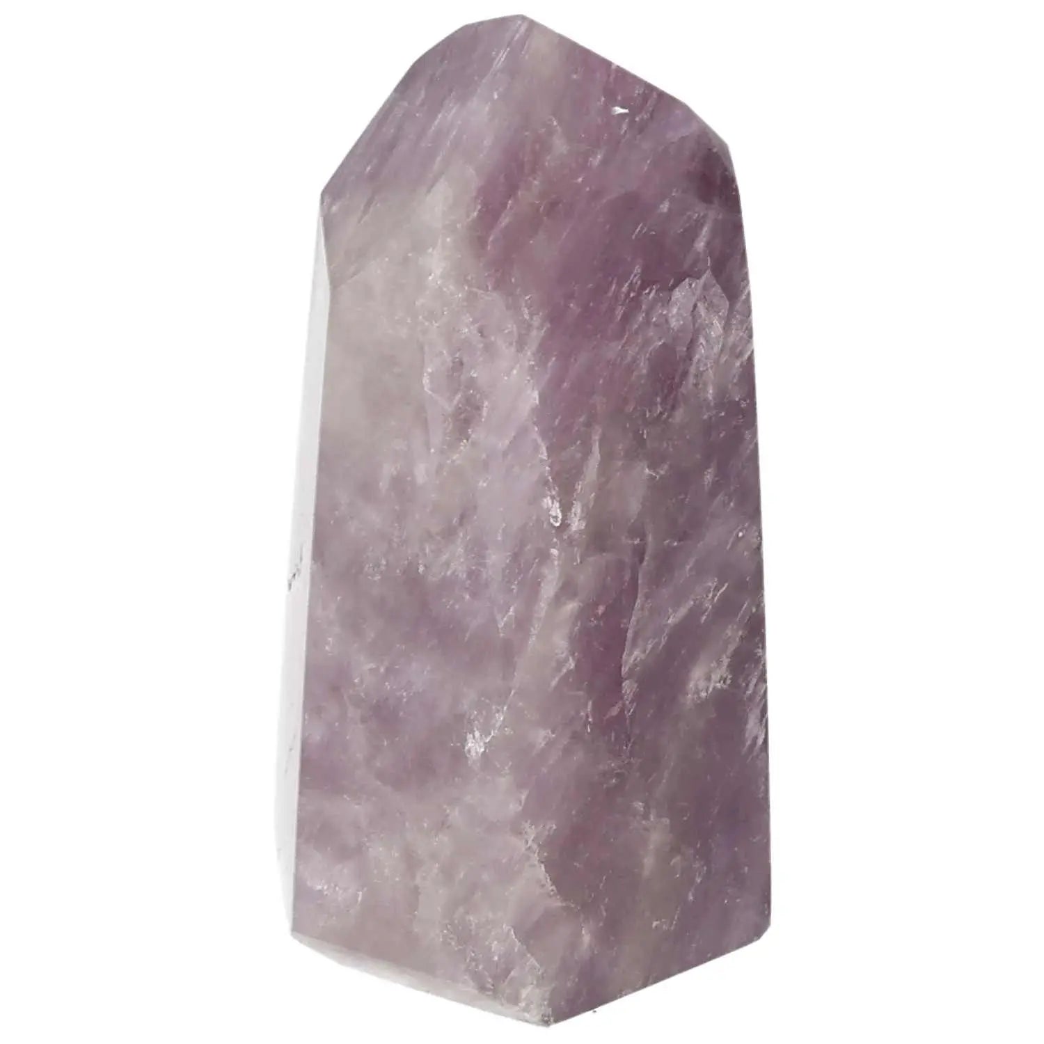Seven Point Polished Amethyst crystal from Sylvia Crystals, known for spiritual awakening and authenticity. High-quality, premium gem.