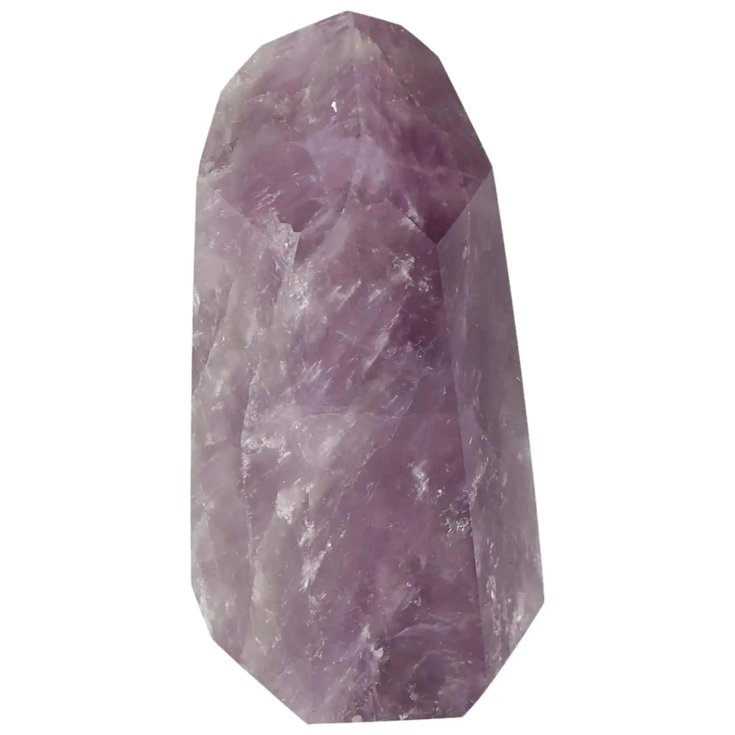 Seven Point Polished Amethyst crystal from Sylvia Crystals, showcasing its premium quality and spiritual significance.