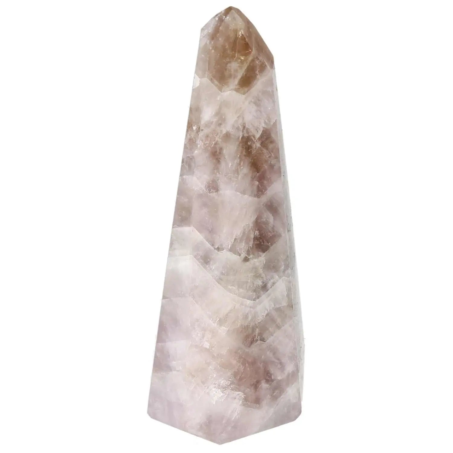 Seven Point Polished Amethyst crystal from Sylvia Crystals, enhancing emotional stability and mental clarity with premium quality.