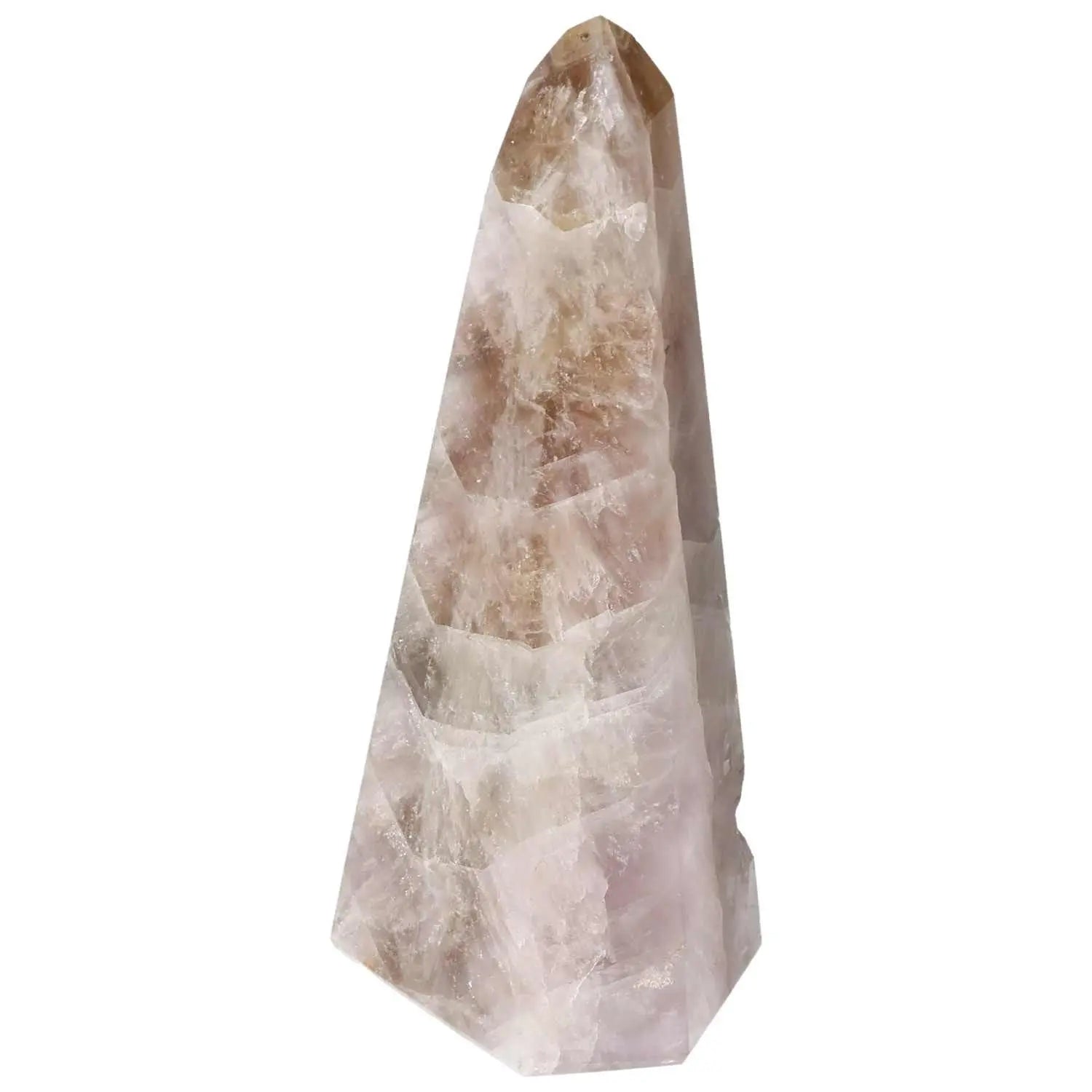 Seven Point Polished Amethyst crystal by Sylvia Crystals, enhancing emotional stability and mental clarity.