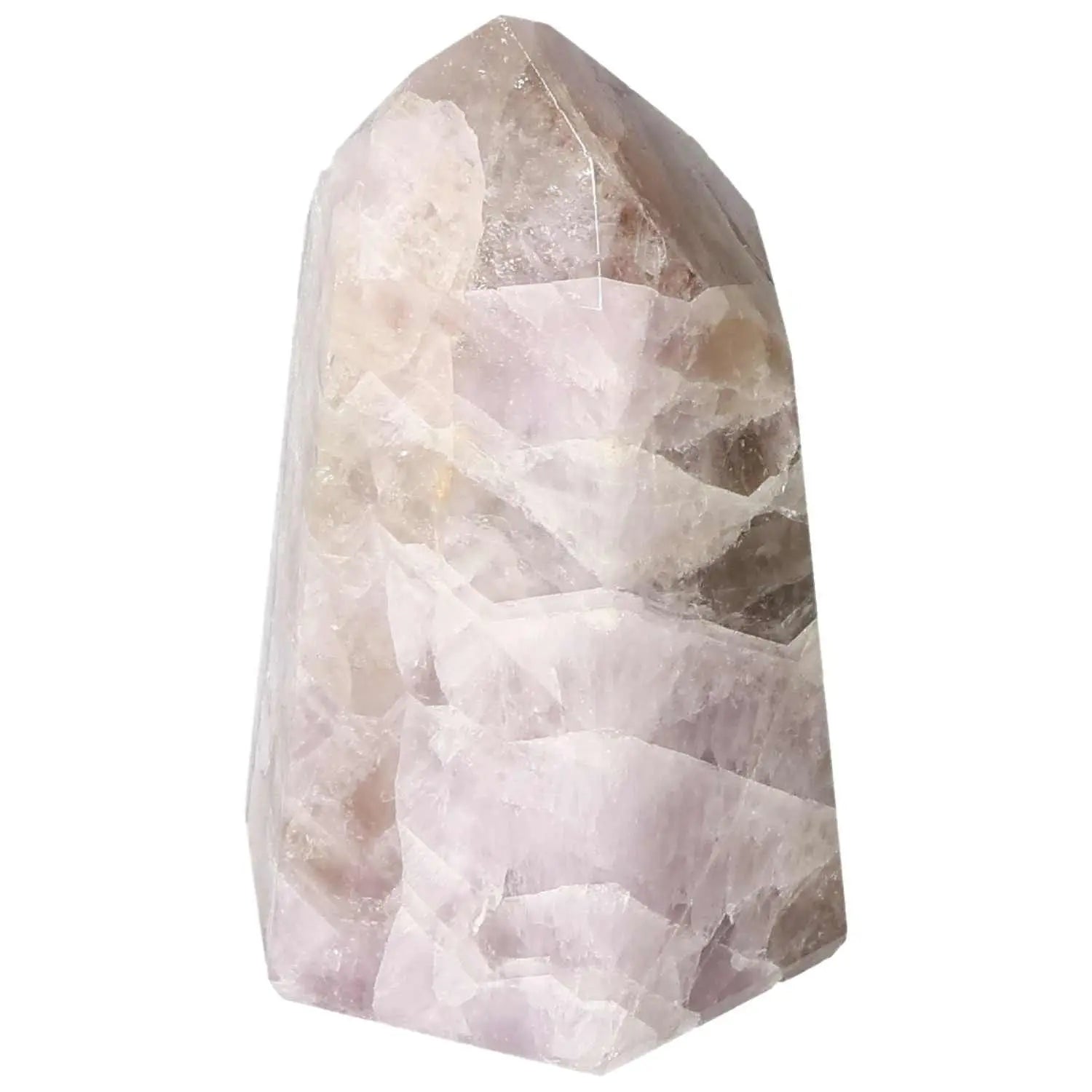 Seven Point Polished Amethyst crystal, handcrafted by Sylvia Crystals, showcasing premium craftsmanship and spiritual elegance.