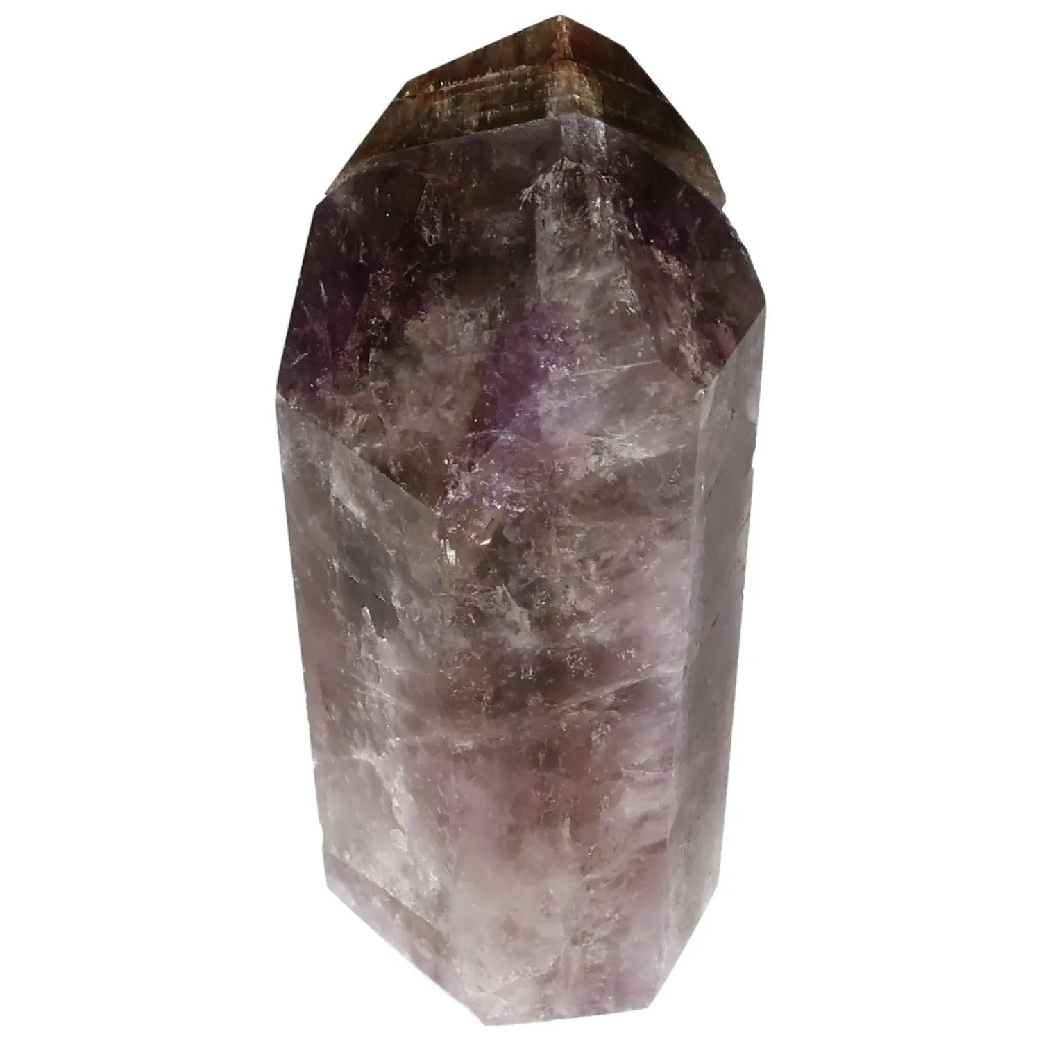 Seven Point Polished Amethyst crystal by Sylvia Crystals, known for enhancing concentration and boosting energy.