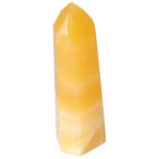 Mexican Calcite Obelisk from Sylvia Crystals showcasing premium quality with confidence-enhancing properties.