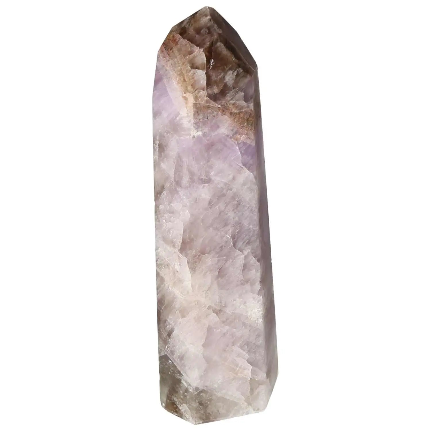 Seven Point Polished Amethyst crystal from Sylvia Crystals, offering tranquility and energetic harmony.