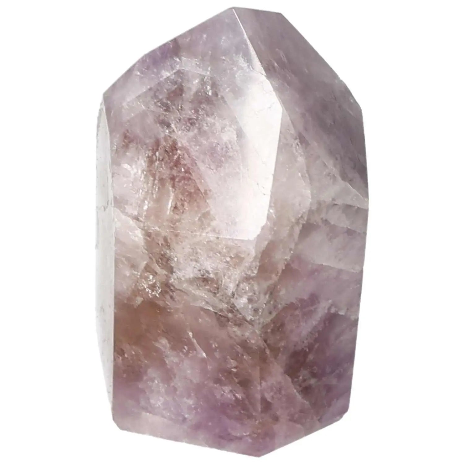 Seven Point Polished Amethyst by Sylvia Crystals showcasing elegance and spiritual vitality.