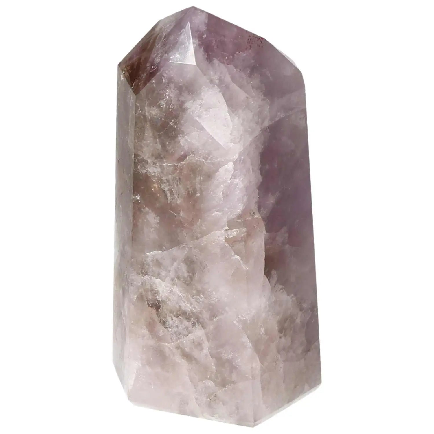 Seven Point Polished Amethyst by Sylvia Crystals showcasing elegance, tranquility, and spiritual significance.