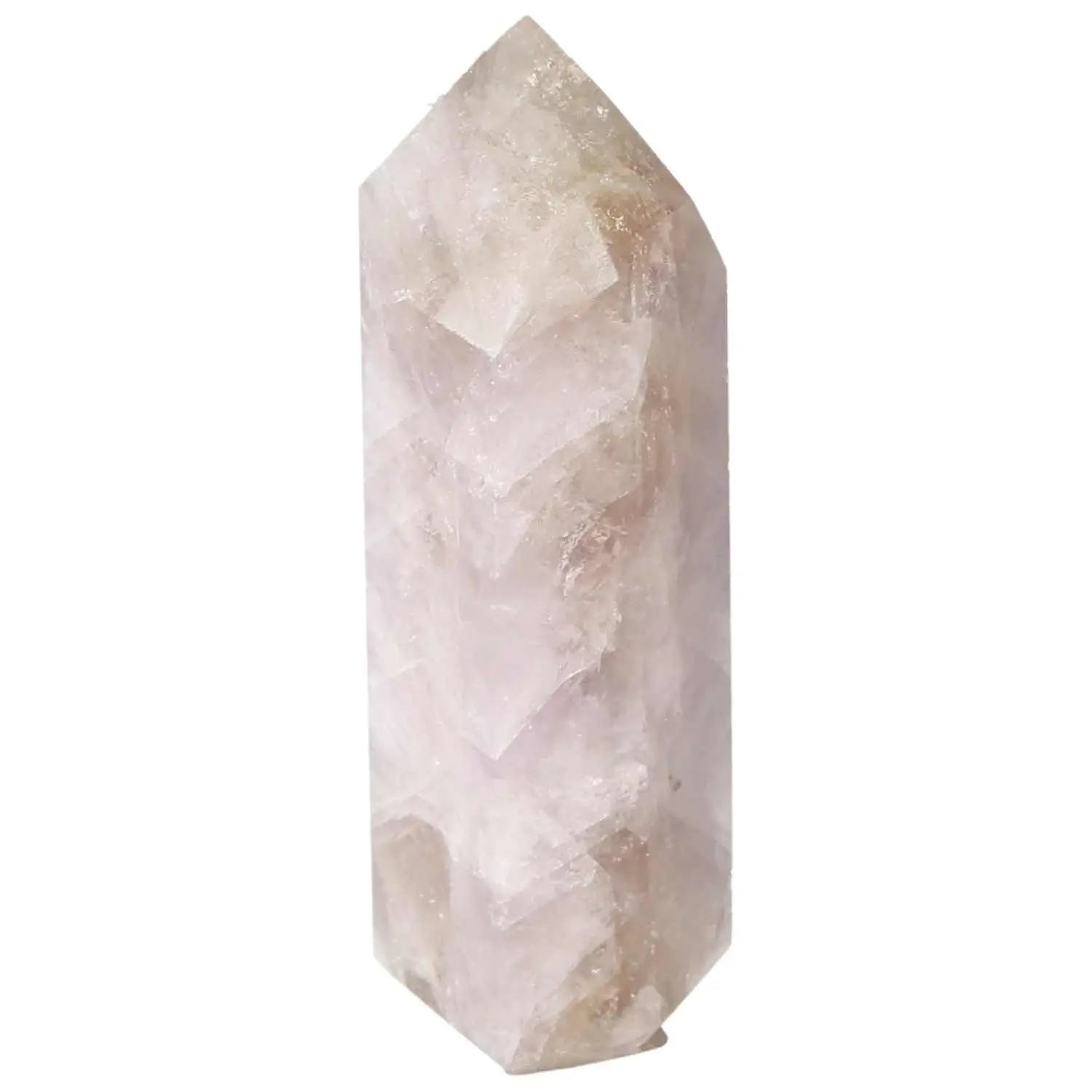 Seven Point Polished Amethyst Crystal by Sylvia Crystals, symbolizing spiritual awakening and balance, handpicked and meticulously crafted.