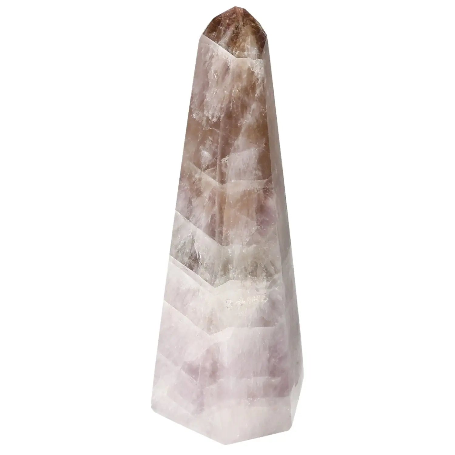 Seven Point Polished Amethyst by Sylvia Crystals, a premium energy crystal promoting emotional stability and mental clarity.