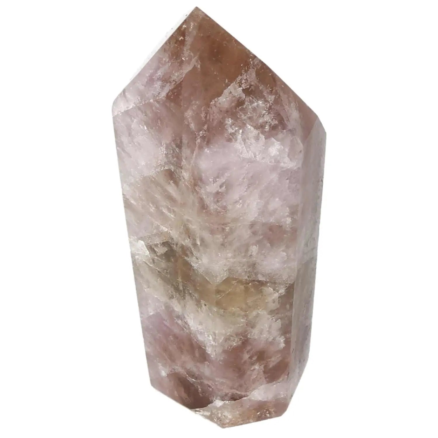 Seven Point Polished Amethyst Crystal from Sylvia Crystals, highlighting its exquisite craftsmanship and stress-reducing benefits.