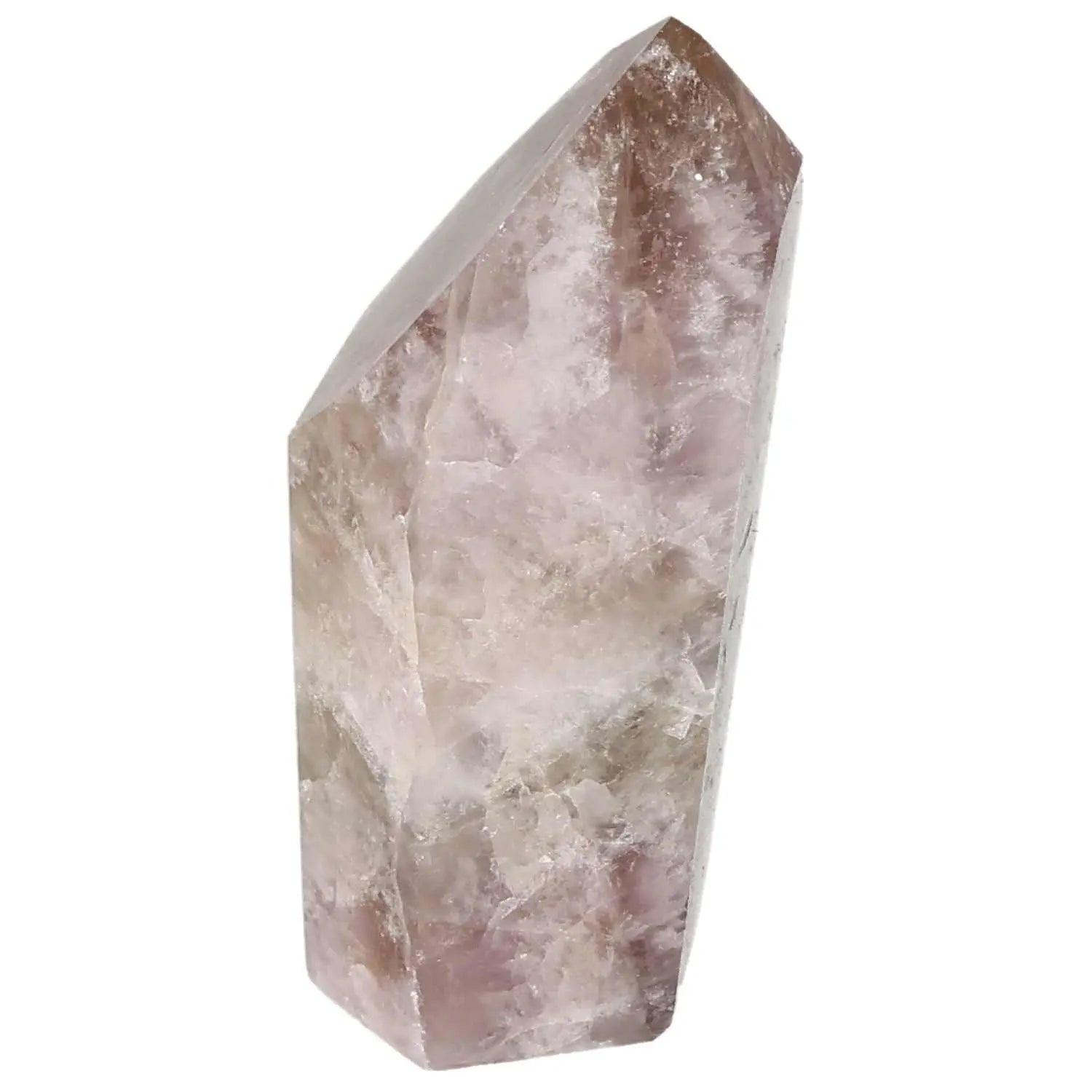 Seven Point Polished Amethyst from Sylvia Crystals, a handpicked masterpiece offering beauty and stress relief for conscious living.