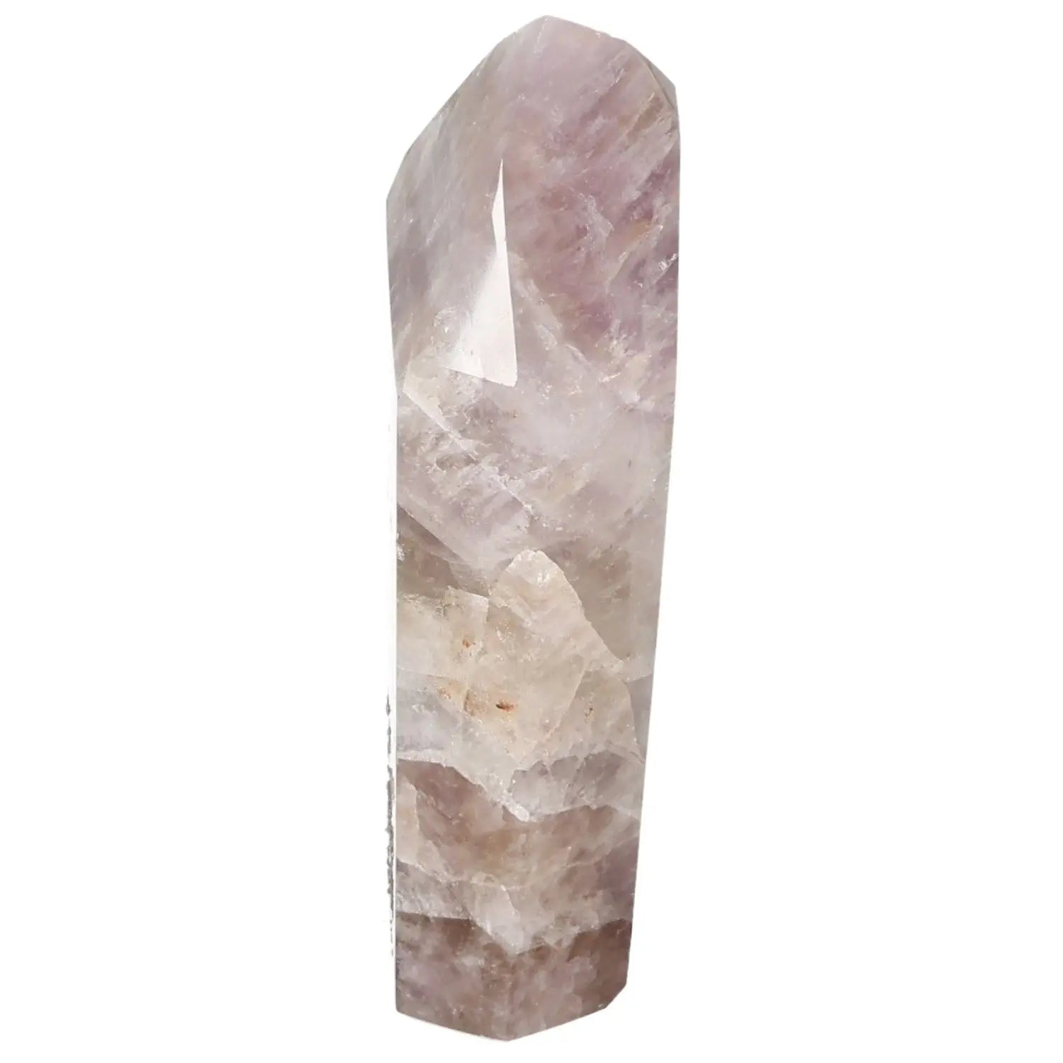 Seven Point Polished Amethyst crystal by Sylvia Crystals, showcasing its stress-relieving and energy-enhancing properties.