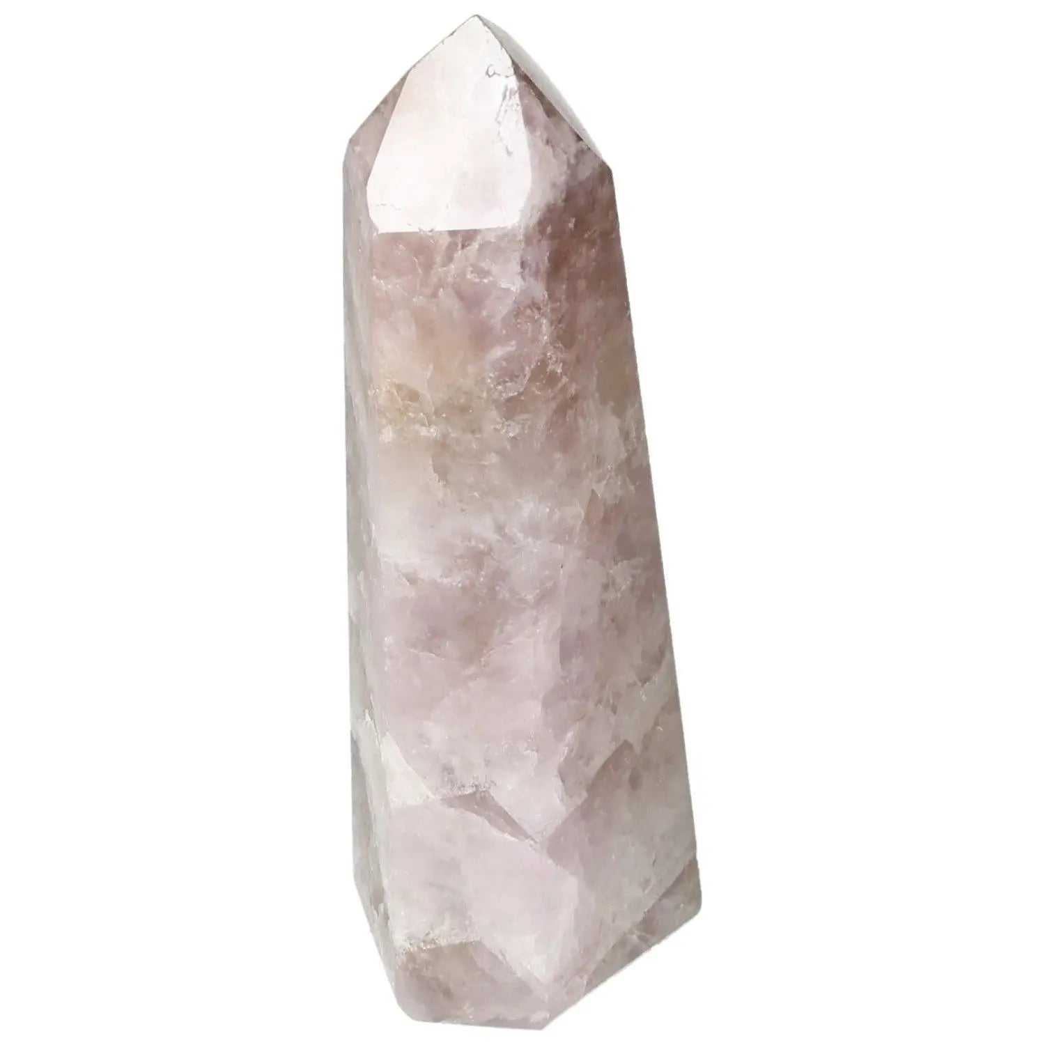 Seven Point Polished Amethyst crystal for stress relief and energy boost by Sylvia Crystals.