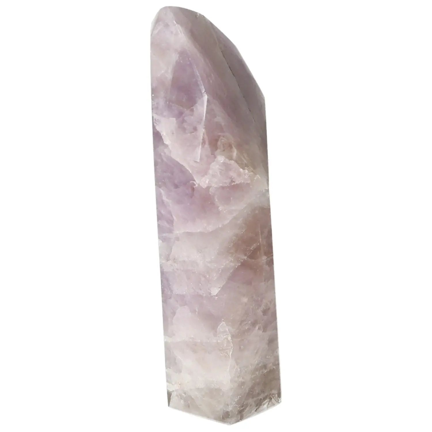 Elegant Seven Point Polished Amethyst Crystal by Sylvia Crystals for spiritual energy and beauty.