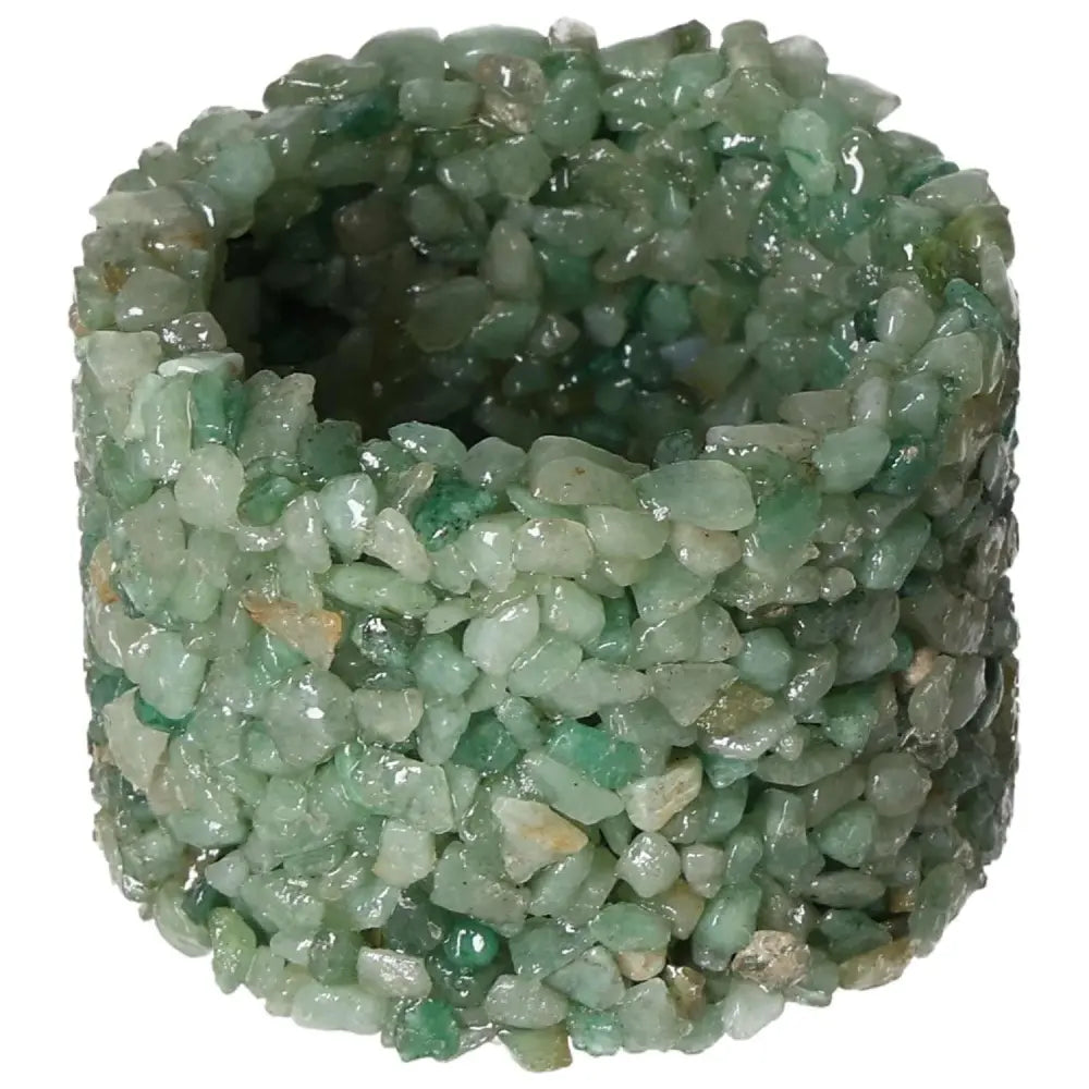 Premium Green Quartz Candle Holder for elegant home décor