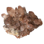 Quartz cluster with lithium from Sylvia Crystals, showcasing natural beauty and healing properties, ideal for chakra support.