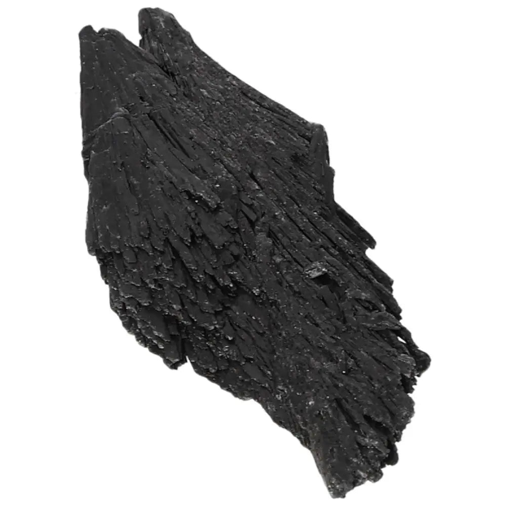 Premium Black Kyanite Crystal from Sylvia Crystals, ideal for introspection and spiritual clarity, high-quality handpicked stone.