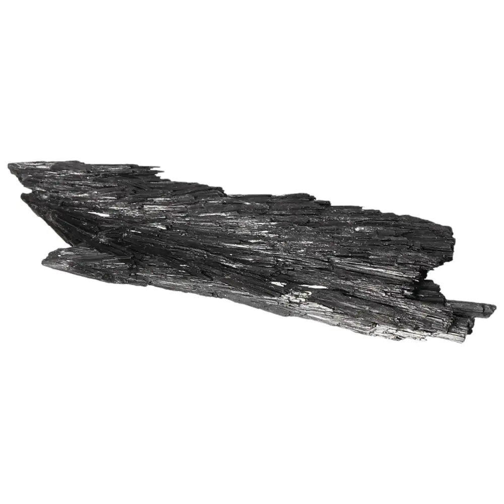 Black Kyanite crystal shard for meditation and introspection from Sylvia Crystals.