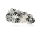 Quartz with Chamosite crystal cluster from Sylvia Crystals, enhancing well-being and purifying energies, ideal for spiritual upliftment.
