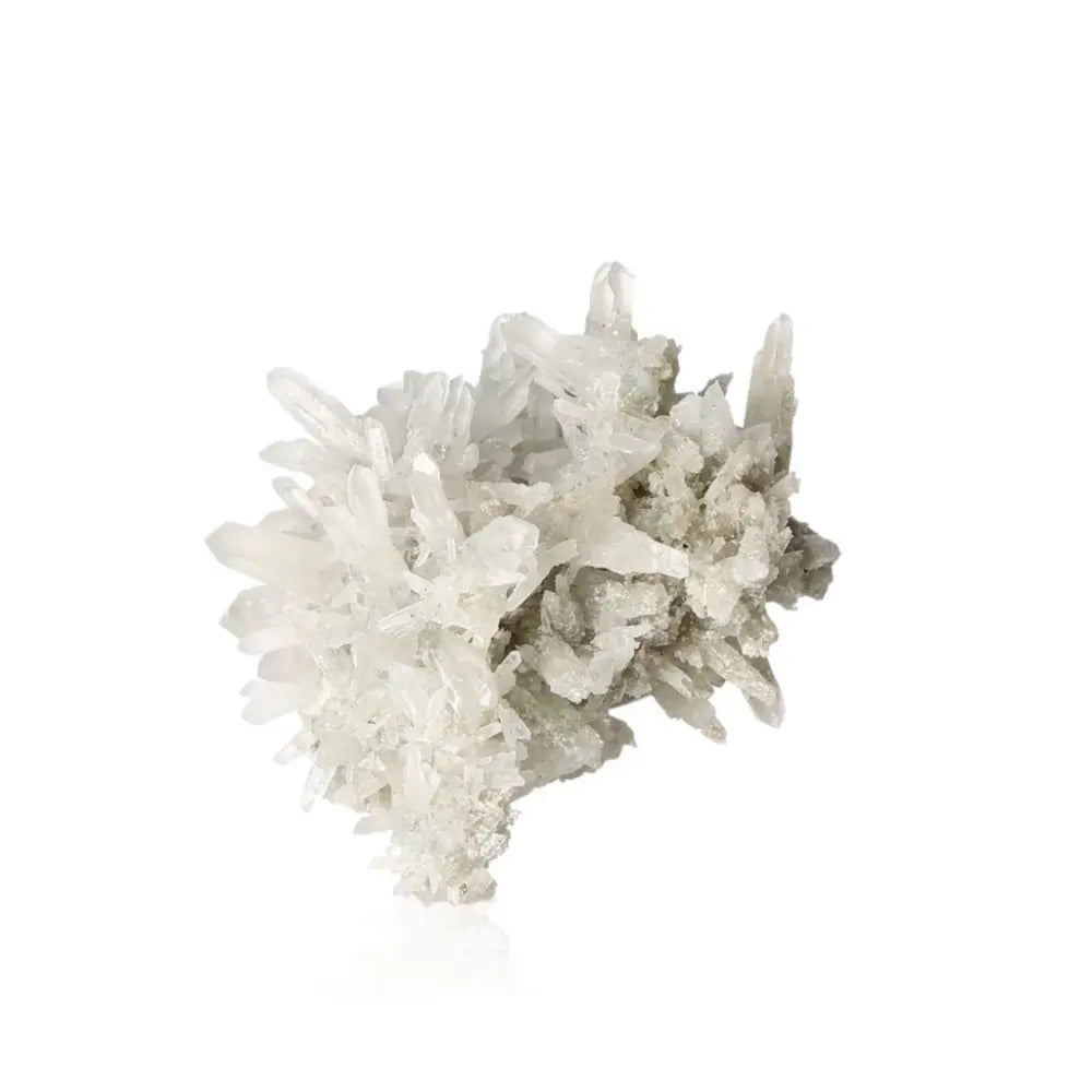 Quartz with Calcite gemstone displaying unique color variations and metaphysical properties for clarity and balance.