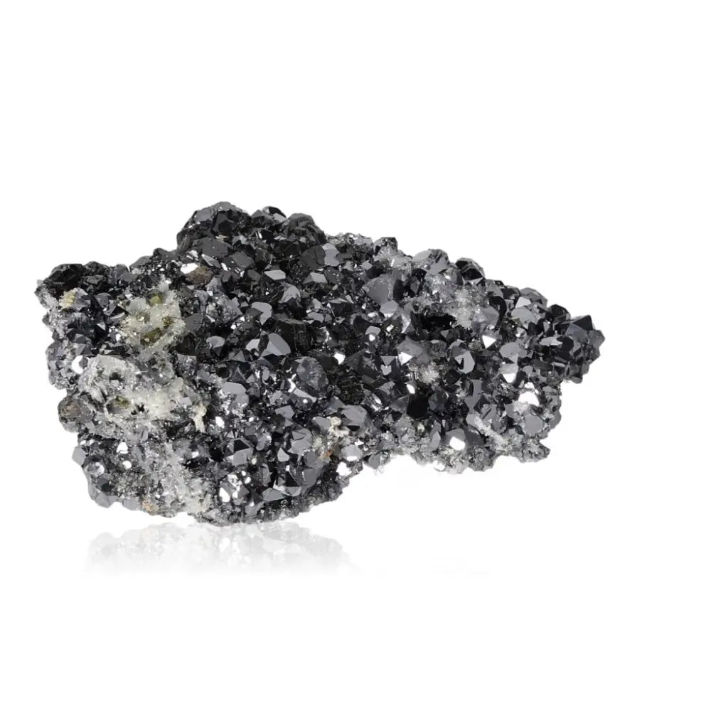 Quartz with Sphalerite, Galena, and Pyrite crystal formation showcasing natural elegance and transformative power.