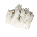 Quartz with Calcite crystal, featuring multifaceted brilliance and soft energy, perfect for spiritual enlightenment and emotional balance.