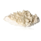 White Calcite crystal with unique formations, from Sylvia Crystals, epitomizing energy amplification and spiritual enlightenment.