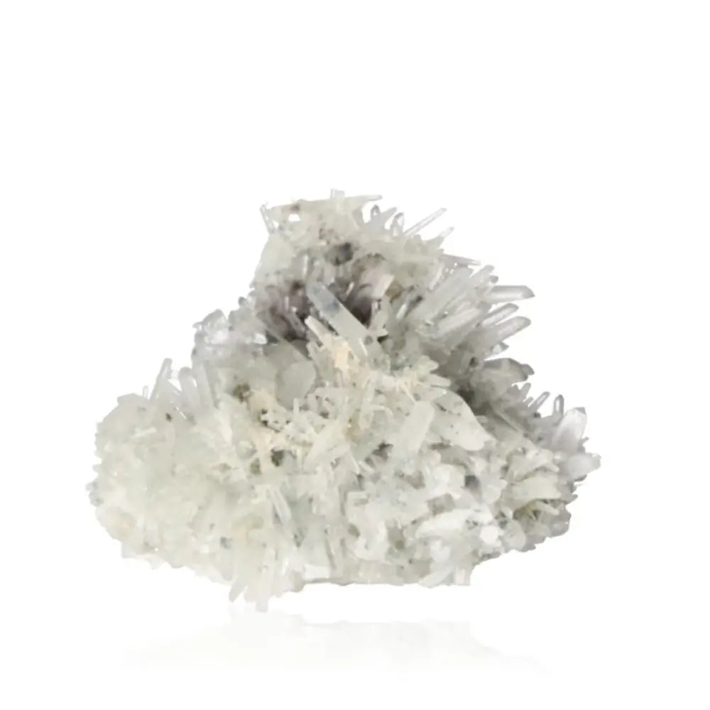 Quartz crystal displaying radiant sparkle and clarity, perfect for balance and focus in life's journey.