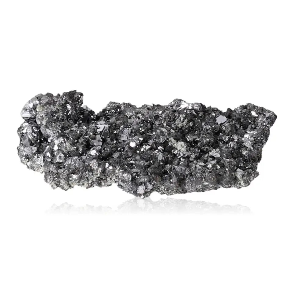 Galena stone displaying its transformative energy and mystical allure, ideal for spiritual grounding and protection.