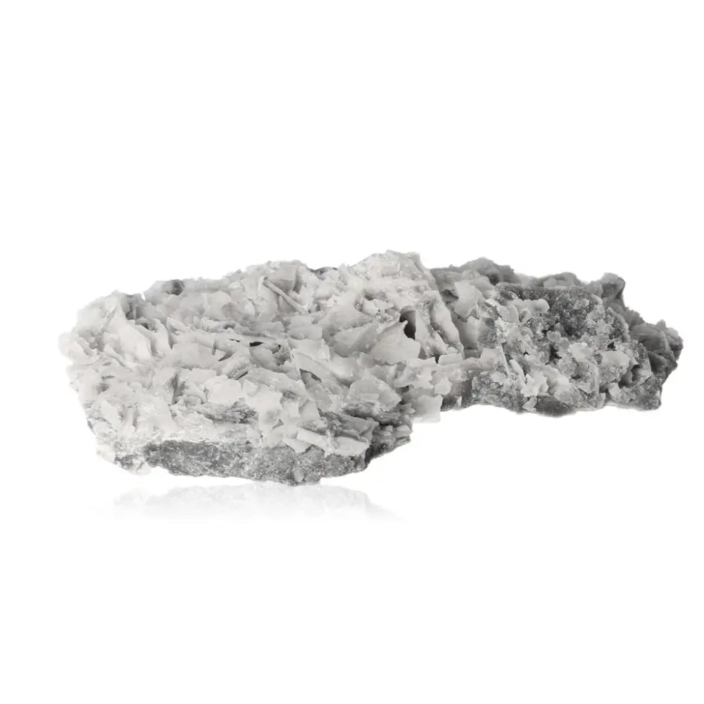 Raw calcite stone showcasing unique crystal formations, ideal for energy amplification and spiritual growth.