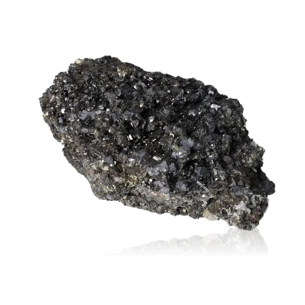 Galena stone with transformative powers and grounding energies.