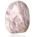 Lepidolite stone with soothing energy, promotes peace and emotional balance. Ideal for alleviating anxiety and enhancing positivity.