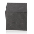 10 cm Shungite Cube by Sylvia Crystals, offering protection and healing, known for shielding against electromagnetic radiation.