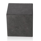 10 cm Shungite Cube by Sylvia Crystals, offering protection and healing, known for shielding against electromagnetic radiation.