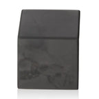Shungite Cube 6 cm from Sylvia Crystals, symbolizing strength and luxury, perfect for enhancing modern spaces with its sleek design.