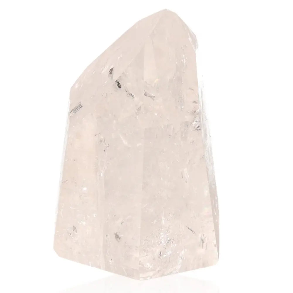 Collector’s Grade Lemurian Quartz Obelisk from Sylvia Crystals, showcasing exceptional clarity and spiritual depth.