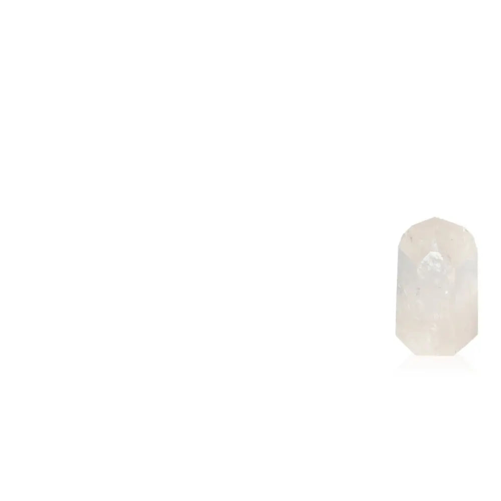 Lemurian Quartz Obelisk from Sylvia Crystals, known for energy amplification and clarity.