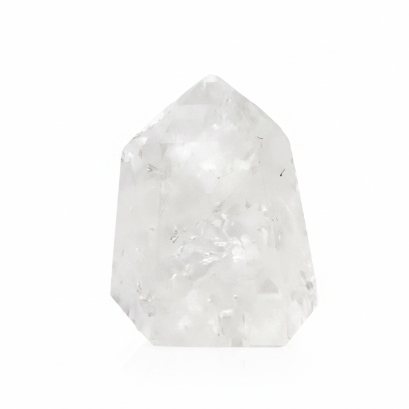 Lemurian Quartz Obelisk by Sylvia Crystals, showcasing premium craftsmanship and spiritual clarity for tranquility and soul resonance.