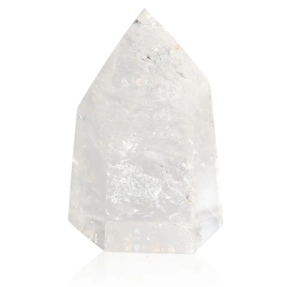 Lemurian Quartz Point crystal from Sylvia Crystals, known for energy amplification and spiritual clarity.