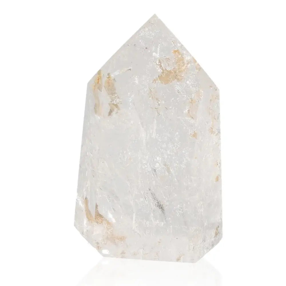 Lemurian Quartz Obelisk by Sylvia Crystals, displaying a radiant and powerful form, symbolizing luxury and metaphysical strength.