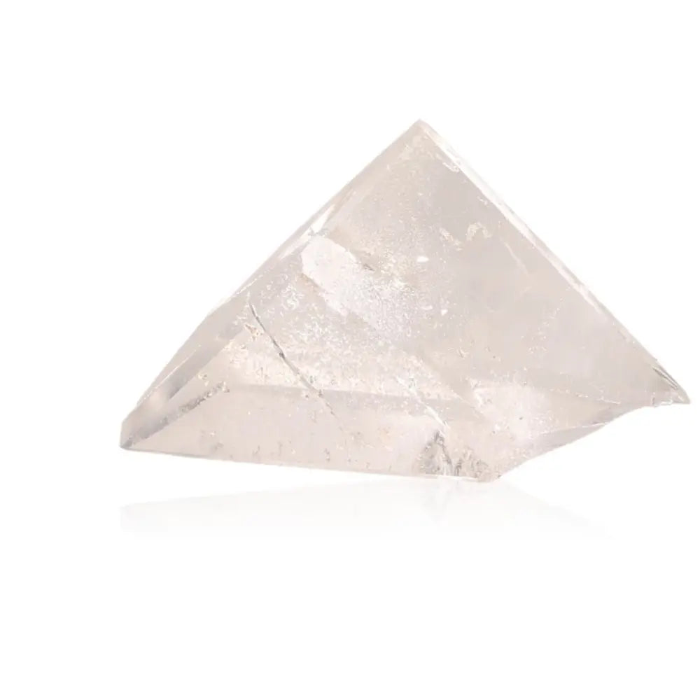 Lemurian Quartz Free Form crystal reflecting light, offered by Sylvia Crystals for spiritual enlightenment and cosmic balance.