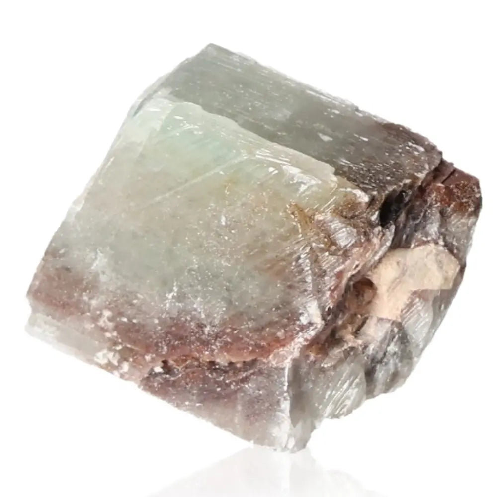 Green Calcite Crystal - Stone of Renewal and Emotional Healing, enhances heart chakra and attracts positive energy.