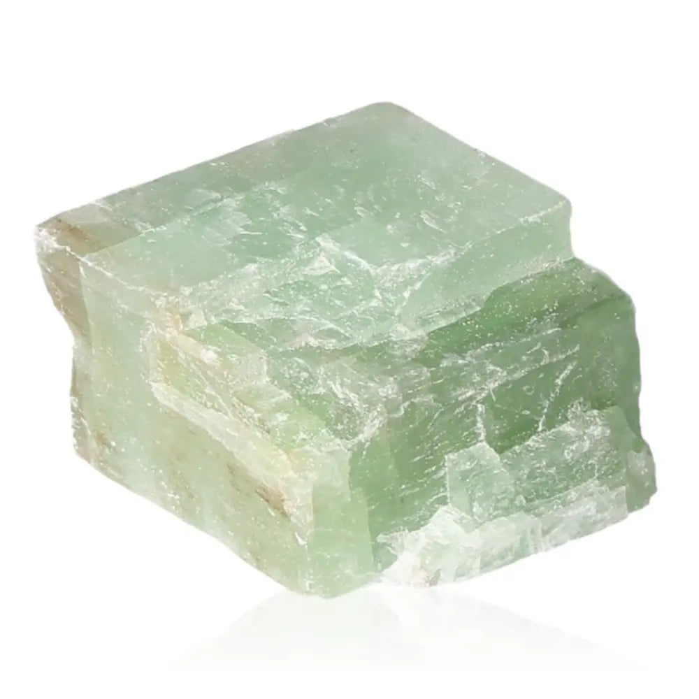 Green Calcite Crystal - Stone of Renewal and Heart Energy for Emotional Healing and Positive Growth