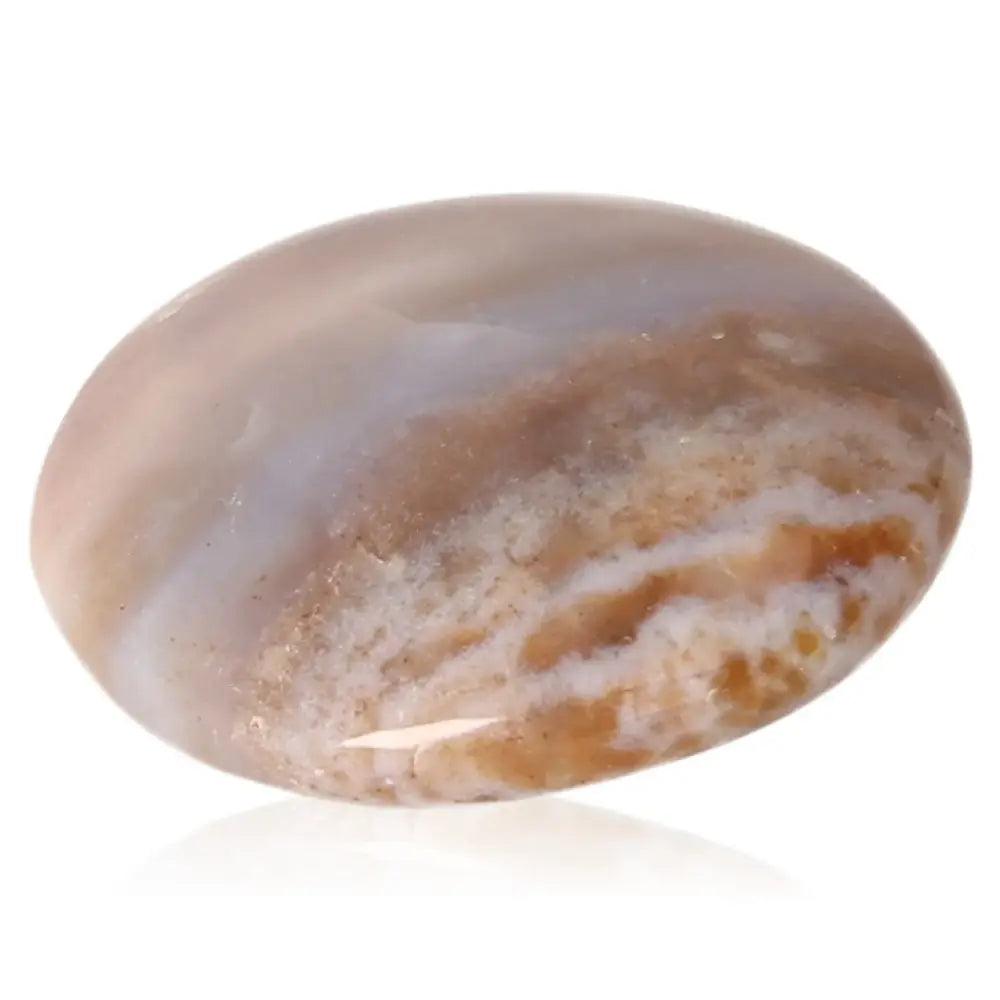 Mini Agate Geode showcasing natural patterns; embodies balance and serenity; perfect for harmonizing energy in any space.