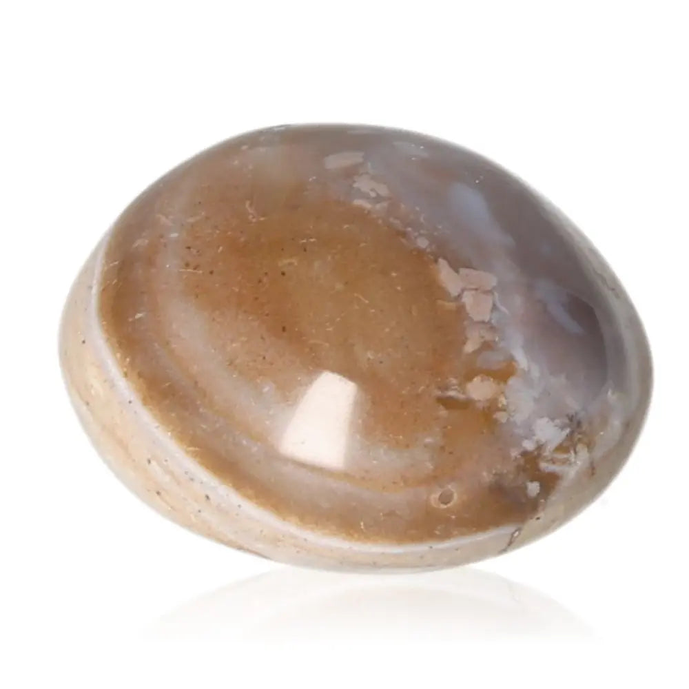 Tumbled Jasper gemstone offering harmony and balance, calming and soothing energy, perfect for personal space enhancement.